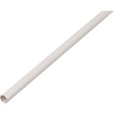 Alberts Gah Rundrør PVC Hvid 1000 mm Ø12 mm