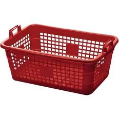 Rouge Paniers L620xB425xH250 mm 45 l Polyéthylène Rouge Panier