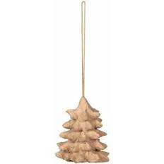 Broste Copenhagen Dekorationer Broste Copenhagen Pulp Ornament Ø6 cm Natural Brown Juletræspynt