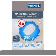 Wenko 50210100 Recharge Pour Absorbeur D'humidité 250 g 9,1 x 9,3 x 14,2 cm 4 Pièces