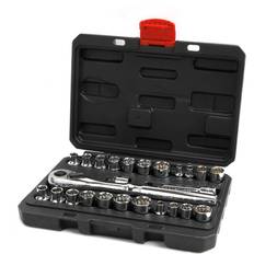 1 4 drive socket set Craftsman 25-pc 1/4" drive Head Socket Wrench