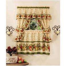 Curtains & Accessories Achim Wide Width Apple Orchard Cottage Window