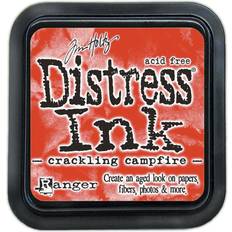 Ranger tim holtz distress ink pad-crackling campfire