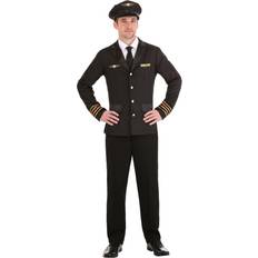 Fun Costumes Men's Mile High Pilot Costume Black XL