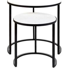 Round Nesting Tables Surya Hearthstone Nesting Table 7.9"