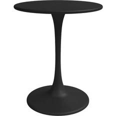 Dining Tables Jamesdar Kurv Bistro Black Dining Table 24x24"