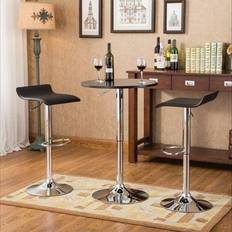 Adjustable swivel table Black Adjustable Air Lift Adjustable Bar Stool