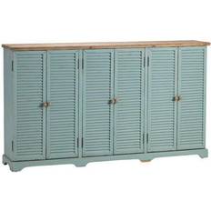 Blue Sideboards Crestview Collection Clearwater 6-Door Sideboard