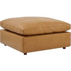 Leathers Pouffes modway Commix Collection EEI-4695-TAN Down Pouffe