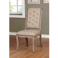 Benzara BM187273 Fabric Kitchen Chair