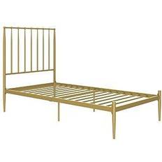 Bed frame no headboard Novogratz Nicole Modern Metal