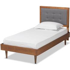 Baxton Studio Twin Bed Frames Baxton Studio Greta Mid-Century Modern