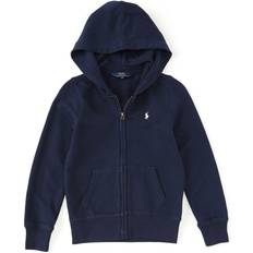 Blue Tops Polo Ralph Lauren Girls Terry Hoodie Jacket