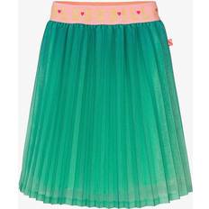 Vert Jupes BillieBlush Girls Green Glitter Pleated Logo Skirt Green year