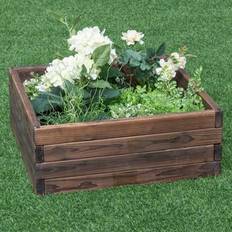 Raised Garden Beds Goplus Square Raised Garden Bed Flower Vegetables Seeds Planter Kit Elevated