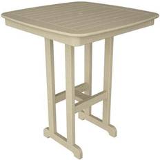 Rattan Garden Table Polywood Nautical 37" Bar