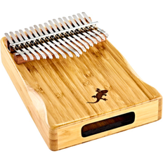 Kalimba C Dur 17Keys Solid Bambus Træ