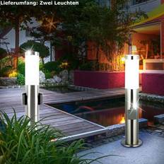 Edelstahl Bodenbeleuchtung ETC Elegante LED Bodenbeleuchtung