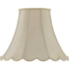 Beige Lamp Parts CAL Lighting SH-8105-18 Bell Shade