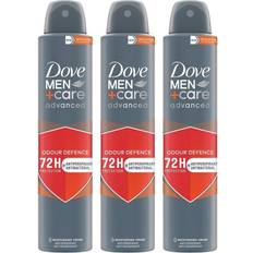 Dove Deodorants Dove Anti-Perspirant Men+Care Advanced Anti-Bac Odour Defence 72H Deo, 200ml, 3