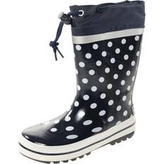 Playshoes Gummistiefel Punkte marine