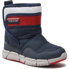 Blau Stiefel Geox Ankle Boots - Navy/Red