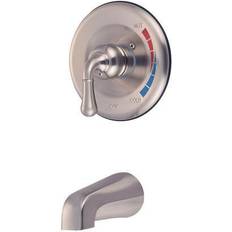 Kingston Brass TUB ONLY KB638-Satin Nickel Finish Grigio