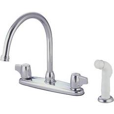 Taps Kingston Brass KB772 8-Inch Centerset Kitchen Faucet Polished Chrome