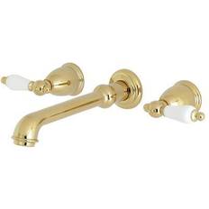 Taps Kingston Brass English Country White/Yellow