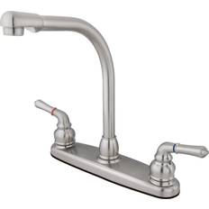 Nickel Kitchen Faucets Kingston Brass KB75.LS Magellan 1.8 Brushed Nickel