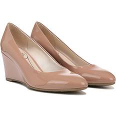 Damen - Grün Espadrilles LifeStride Gio Wedge Shoes Nude Synthetic Suede