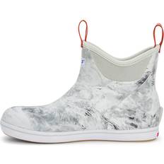 Men - White Ankle Boots Muck Boot Xtratuf Men's Ankle Deck - Mossy Oak/Hailstone
