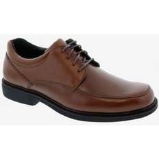 Shoes Drew Park Brown Leather Men's Shoes Brown EE Wide