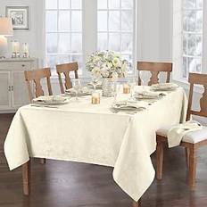 Villeroy & Boch Caiden Elegance Damask Tablecloth White