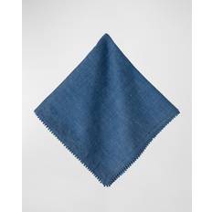 Red Cloth Napkins Juliska Trim Linen/Cotton Cloth Napkin Blue, Red