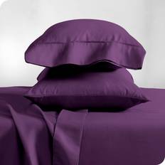 Purple Pillow Cases Bare Home Premium 1800 Ultra-Soft Pillow Case Purple, Blue