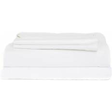 Textiles Cozy Earth Cozy Earth Queen Bamboo Bed Sheet White