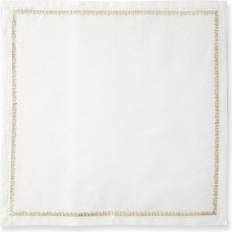 Gold Cloth Napkins KIM SEYBERT Filament Napkin Servilleta de Tela Blanco, Plata, Oro