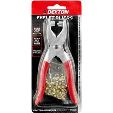 Cheap Revolving Punch Pliers Dekton heavy duty eyelet tool comes with 100 5mm Revolving Punch Plier