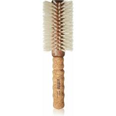 Ibiza Hair Round Brush Eco Cork Wood B4 Natural Large