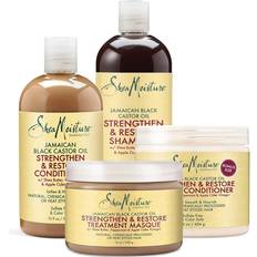 Hair Products Shea Moisture Strengthen Grow & Combo Bundle, Includes Oil