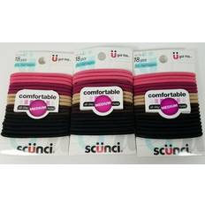 Scunci no damage elastic hair ties 18 lot of 3 16778