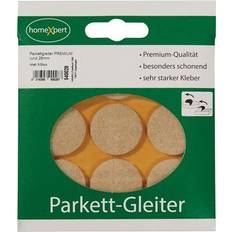 Parkettgleiter Premium 28mm, Filz natur rd.selbstkl