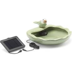 Solar fountain Smart Solar Ceramic Green Bird Solar Fountain