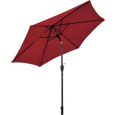 Costway Parasols & Accessories Costway 9Ft Outdoor Market Patio Umbrella Push Tilt Lift