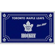 Solid Colors Entrance Mats NHL Team Sports America Toronto Maple Leafs Red