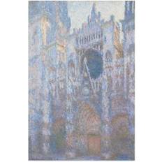 Interior Details Trademark Fine Art Vault W Rouen Cathedral West Facade 1894 Framed Art