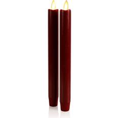 Interior Details Luminara Set of 2 Moving Flame 1x9.75, Flameless Wax Candle Holder