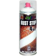 Dupli-Color 868337 RUST STOP RAL 9010 seidenmatt Lackfarbe, Metallfarbe Weiß 0.4L