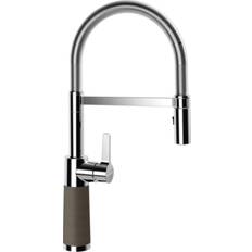 Schock High-Pressure Single-Lever Mixer Tap SC-550 16.6 cm Brown